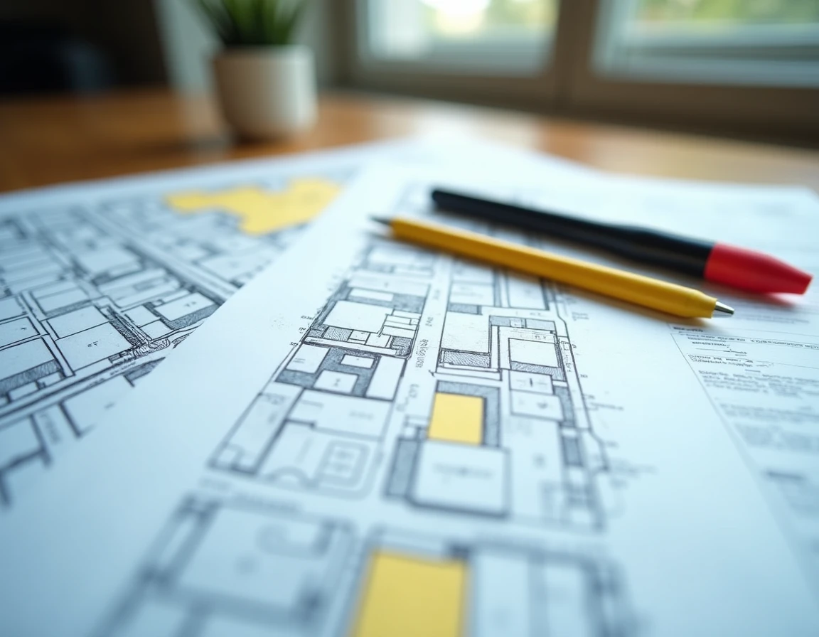 Documents officiels de la loi ALUR et plan cadastral pour l'installation légale d'un mobil-home en France